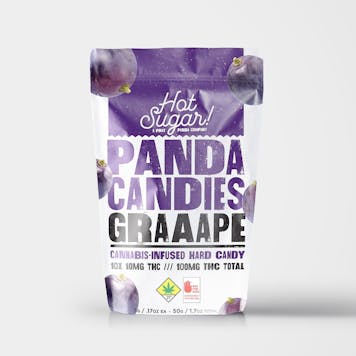Photo of Grape Panda Candies 100mg 10-pack