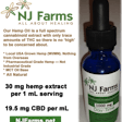 Product image for Full Spectrum Organic Hemp CBD Oil - Day-Time Mint - 1000 MG