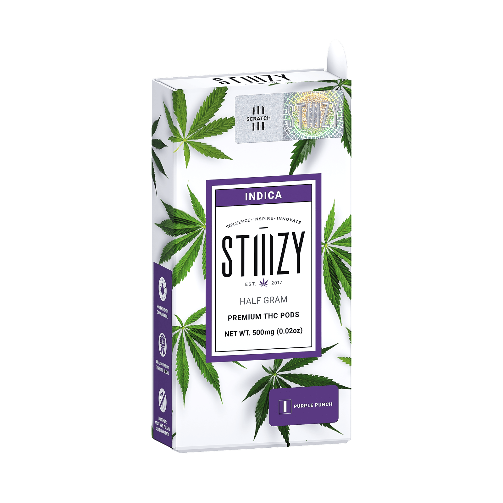 STIIIZY PURPLE PUNCH PREMIUM THC POD .5G Leafly