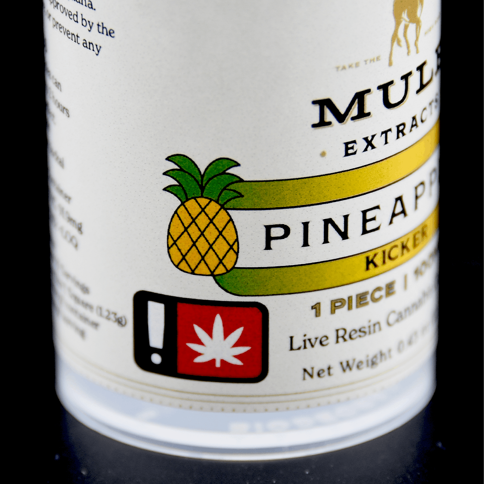 Mule Extracts 100mg Pineapple Kicker Sativa Leafly