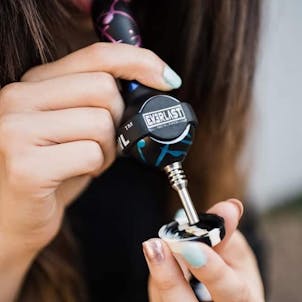 Photo of Smoking Pipe Red Cosmic Space Matte Finish