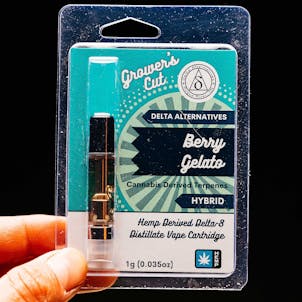 Product image for Grower's Cut Berry Gelato Delta 8 Vaporizer Cart