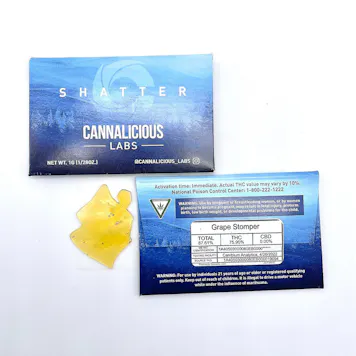 Photo of Grape Stomper Shatter 1.0 g