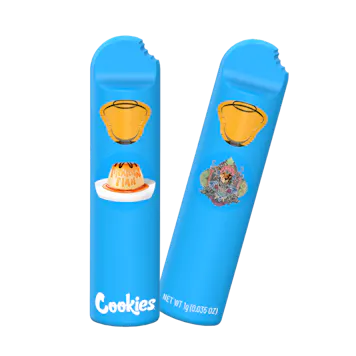 Photo of COOKIES Dual Chamber Vape Pens | Mexican Flan & Cheetah Piss