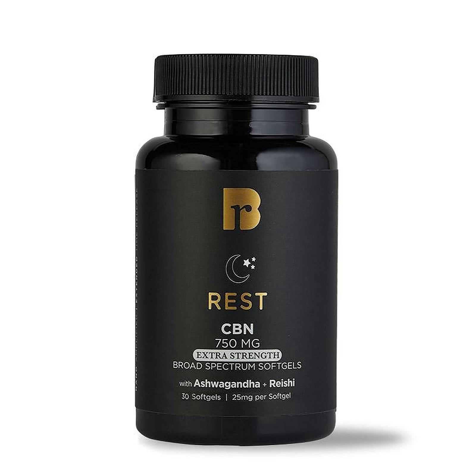 The Raw Botanics Co.: REST CBN - 750mg Softgels (Broad Spectrum) | Leafly