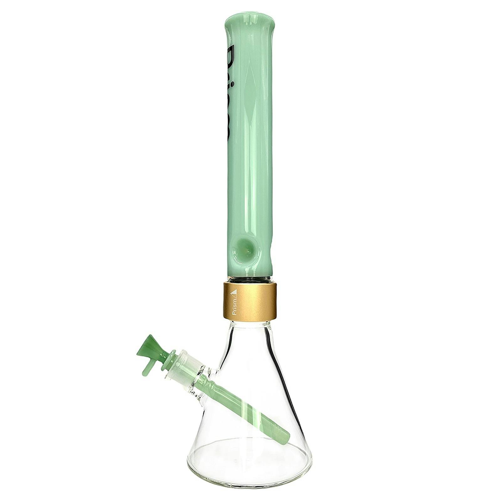 CaliConnected Online Prism Pipes 18” Mint Prism Beaker Bong