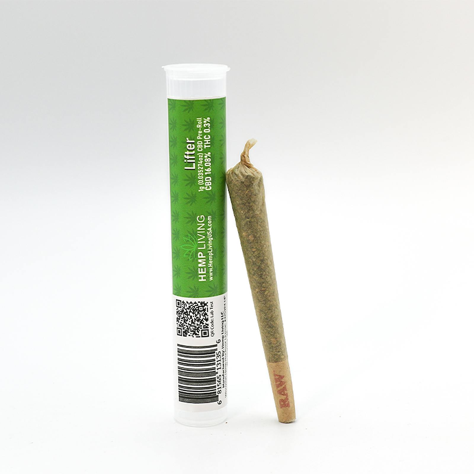 Hemp Living: 1g Pre-Roll - Lifter CBD Flower | Leafly