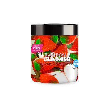 Photo of R.A. Royal Gummies: CBD Strawberry Gummy Jar (600 MG)