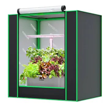Photo of VIVOSUN Small Grow Tent for Aerogarden, Hydroponics Growing System, 20″x14″x21″