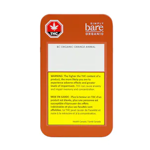 Photo of BC Organic Orange Animal 3x0.5g