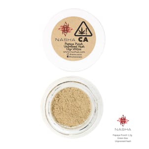 Photo of Papaya Punch 1.2g Green Unpressed Hash