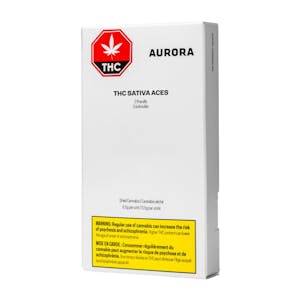 Photo of Aurora THC Sativa Aces = 5-Pack 0.5g Joints préroulés Sativa THC