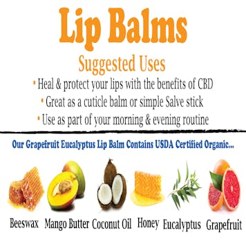 Photo of Grapefruit Eucalyptus Lip Balm