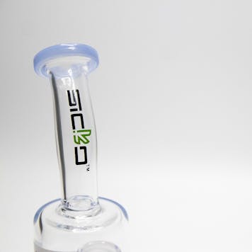 Photo of SICKO PURPLE HONEYCOMB BEAKER GLASS | 7 INCH