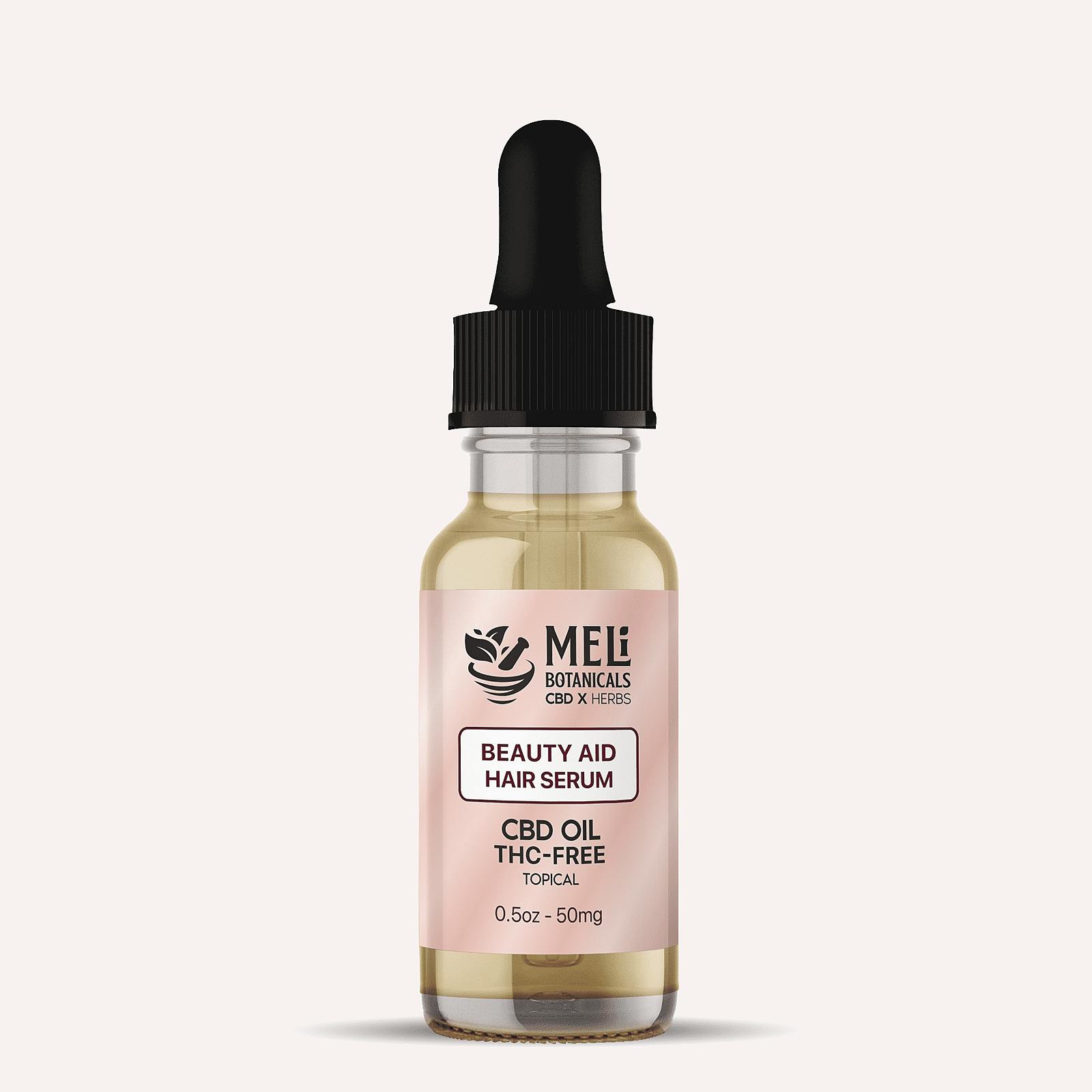 Meli Botanicals: CBD Hair Serum X Argon & Jamaican Black Castor Oil ...