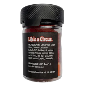 Photo of Circus Freak Delta-8-THC Gummies 50mg/20pc