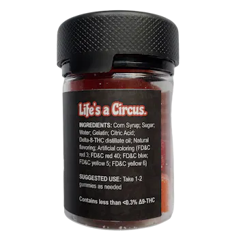 Photo of Circus Freak Delta-8-THC Gummies 50mg/20pc