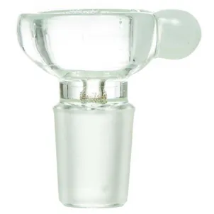 Photo of 14mm "Male Bowl w/ Marble Handle"