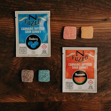 Photo of NFuzed Single Sour Watermelon Gummy 10mg