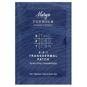 Photo of FORMULA Transdermal Patch 3:2:1 THC:CBD:CBN