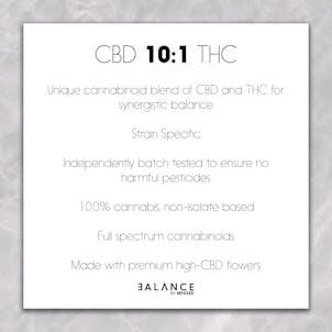 Photo of BALANCE - Ringo's Gift 10:1 High CBD Cartridge