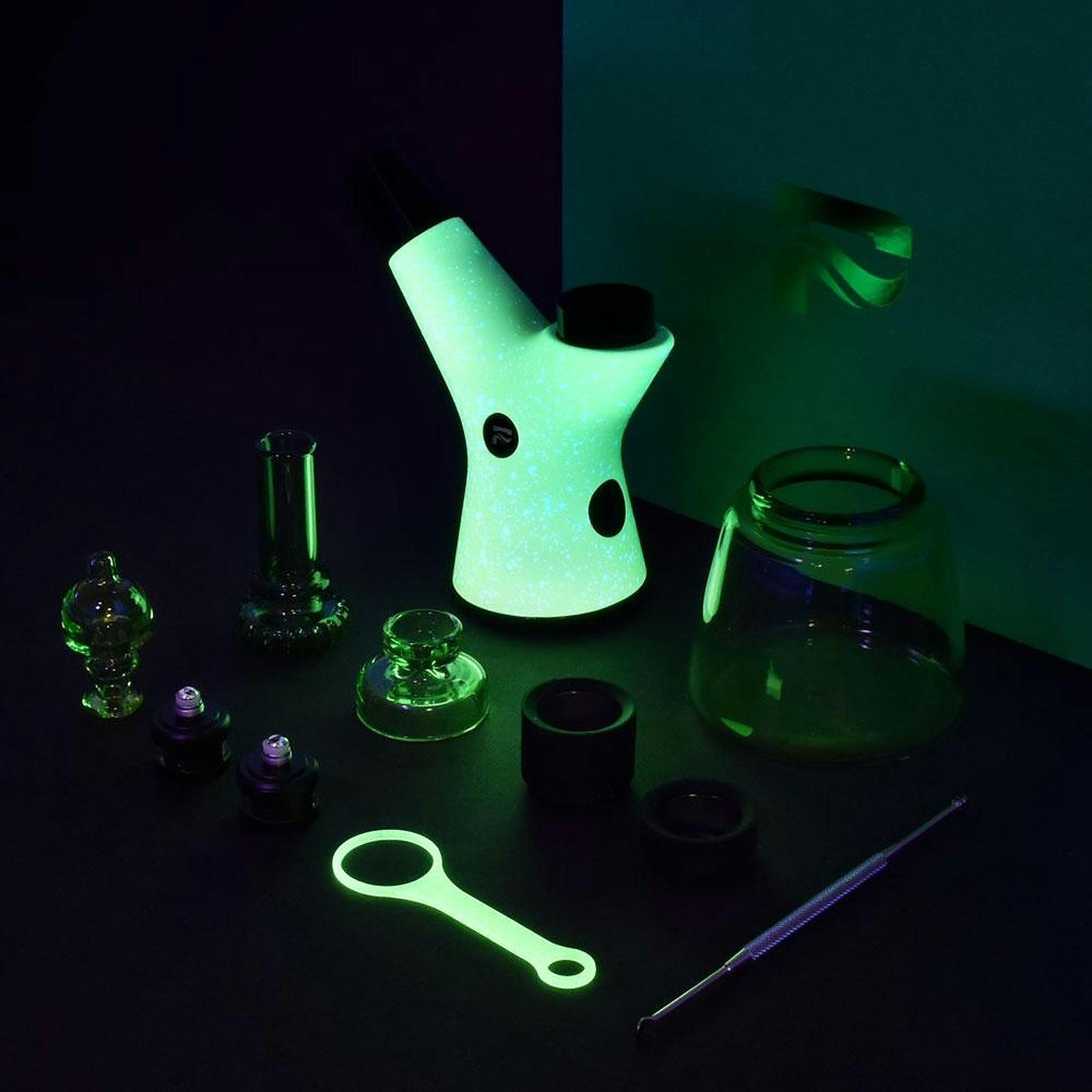 Pulsar Vaporizers Pulsar RöK Electric Dab Rig Luna Glow Leafly