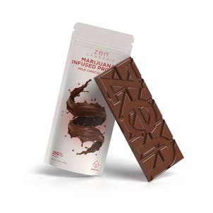 Photo of Zen Cannabis 250mg Milk Chocolate Bar