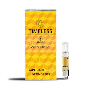 Photo of Timeless Zebra Stripes 1000mg Vape Cartridge (Energy)