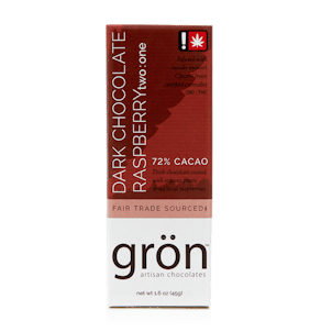 Photo of Dark Chocolate Raspberry Bar CBD | THC