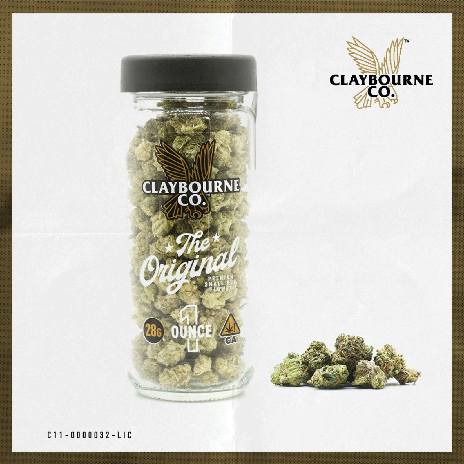 Claybourne Co DoSaDo 28g Small Buds Leafly
