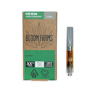 Photo of Monkey Bread (Hybrid) Live Resin with Liquid Diamonds - 1G Cartridge