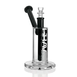 Photo of 7" Grav Upright Bubbler- Black Decal