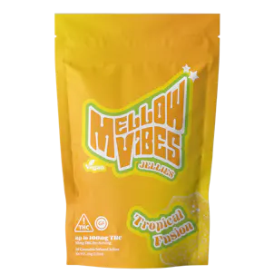 Photo of Mellow Vibes Jellies THC 10 Pack Tropical Fusion