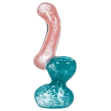 Photo of 5.5" Fritted Two-Tone Sherlock Bubbler