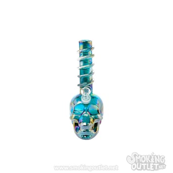 Photo of Soft Glass Mini Skull Water Pipe
