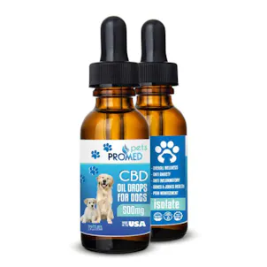 Photo of PET DOG ISOLATE CBD OIL DROPS 500MG