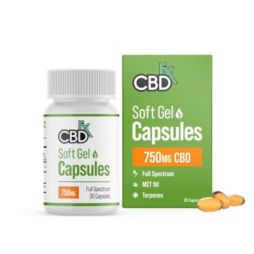 Photo of CBD Full Spectrum Soft Gel Capsules (750-1500mg)