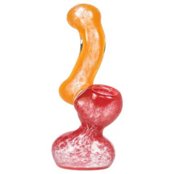 Photo of 5.5" Fritted Two-Tone Sherlock Bubbler