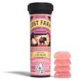 10mg Lost Farm 'Super Lemon Haze x Strawberry Lemonade' Live Resin Gummies 100mg THC total