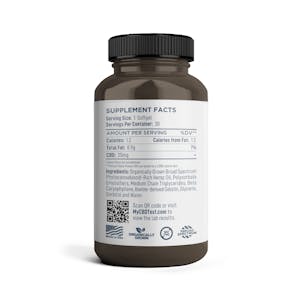 Photo of CBD Softgel Capsules - 25mg