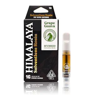 Photo of Grape Guava (Solventless Rosin) Cartridge