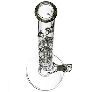 Photo of LA Pipes 26” 5mm Thick Triple Showerhead Straight Tube Bong
