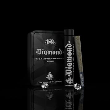 Photo of OakFruitland: Day Pass Infused Diamond Pre-Roll 3 Pack 1.5g (Indica)