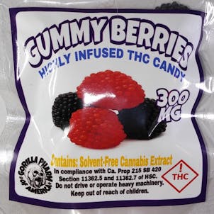 Photo of Gummy Berries 300mg THC