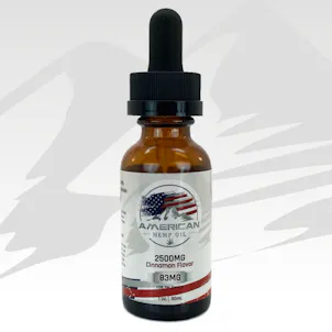 Photo of 2500mg CBD Isolate Tincture - Cinnamon