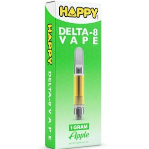 Photo of Apple - Happy Delta - Delta 8 Vape Cart