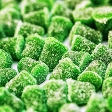 Photo of Green Apple Gummies THC 50mg 10-pack