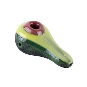 Photo of 4" Avocado Hand Pipe | Empire Glassworks