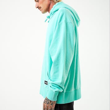 Photo of Afends Mens All Day - THC Essential - Hemp Hoodie - Mint