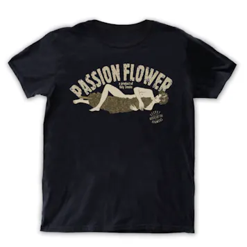 Photo of PASSION FLOWER, CALIFORNIA WAVE, UNISEX CREW NECK TEE